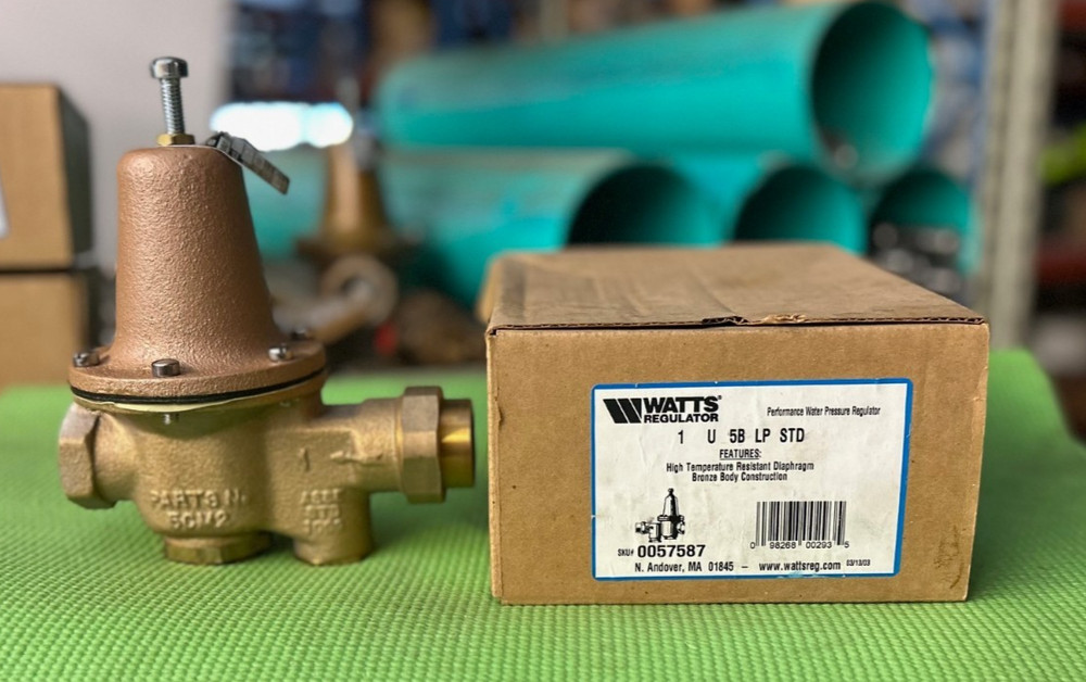 Watts Performance Water Pressure Regulator 1U5B LP STD