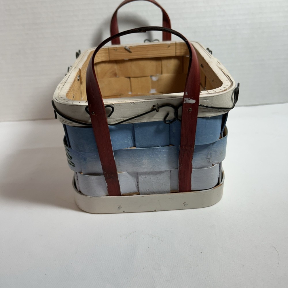 Decorative Snowman Basket