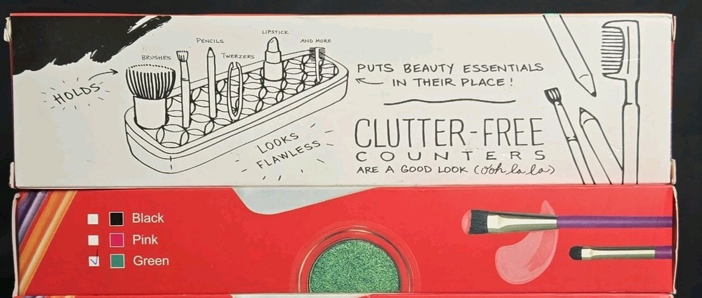 Silicone Turquoise Makeup Organizer