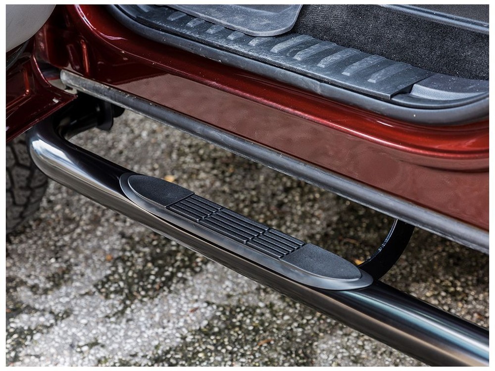 Ionic 3" Black Nerf Bars Fits 1984-2001 Jeep Cherokee