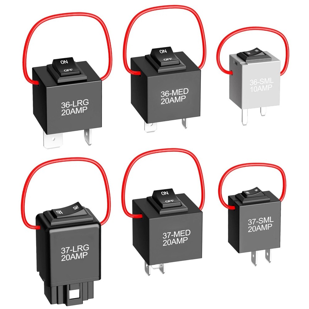 Relay Bypass Switch & Diagnostic Tester 9038A Tester Kit with Amp Loop 6-Pack
