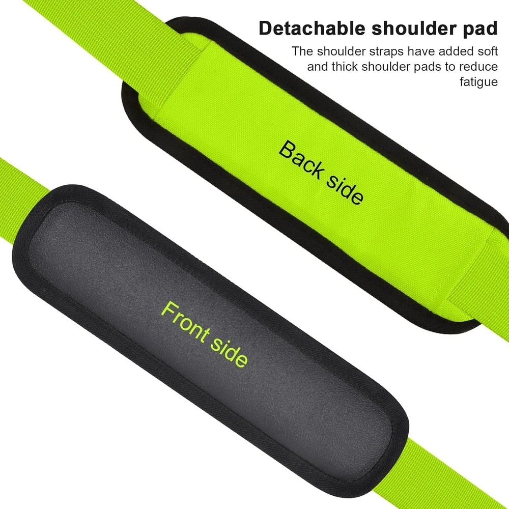 Universal Shoulder Strap for Leaf Blower & String Trimmer, Compatible Green