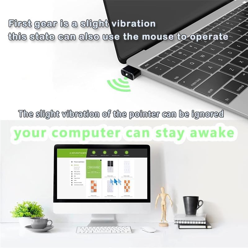 USB mouse jiggler keeps computer active