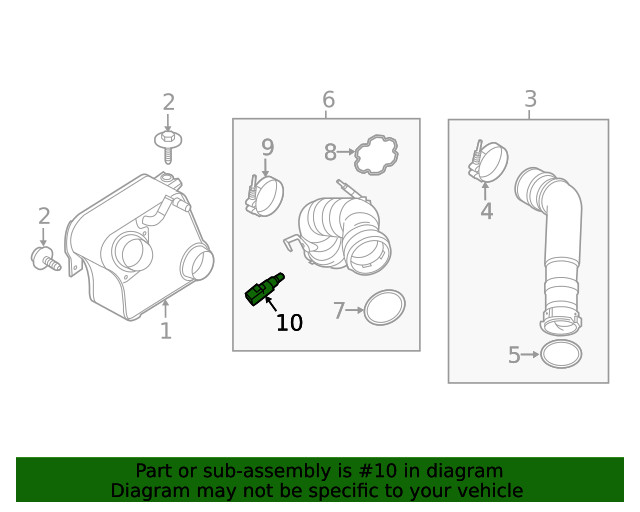 Genuine Sensor 4R8Z-12A697-A