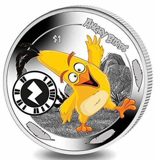SIERRA LEONE 2018/19 'Angry Birds™ Chuck & Red' Interactive Coins w/Special Code