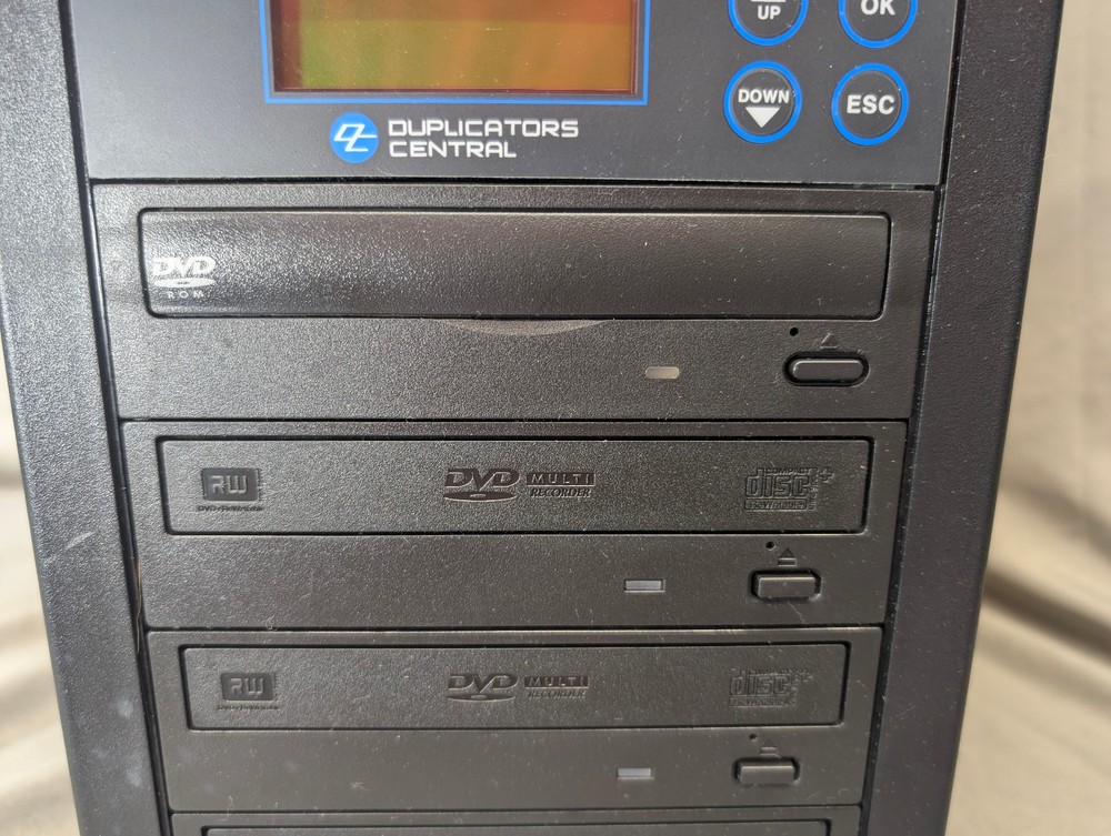 SATA 1-3 DISC CD/DVD DUPLICATION TOWER BURNER COPIER DUPLICATORS CENTRAL