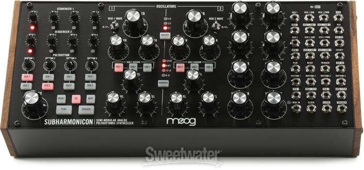 Moog Subharmonicon Semi-Modular Polyrhythmic Analog Synthesizer