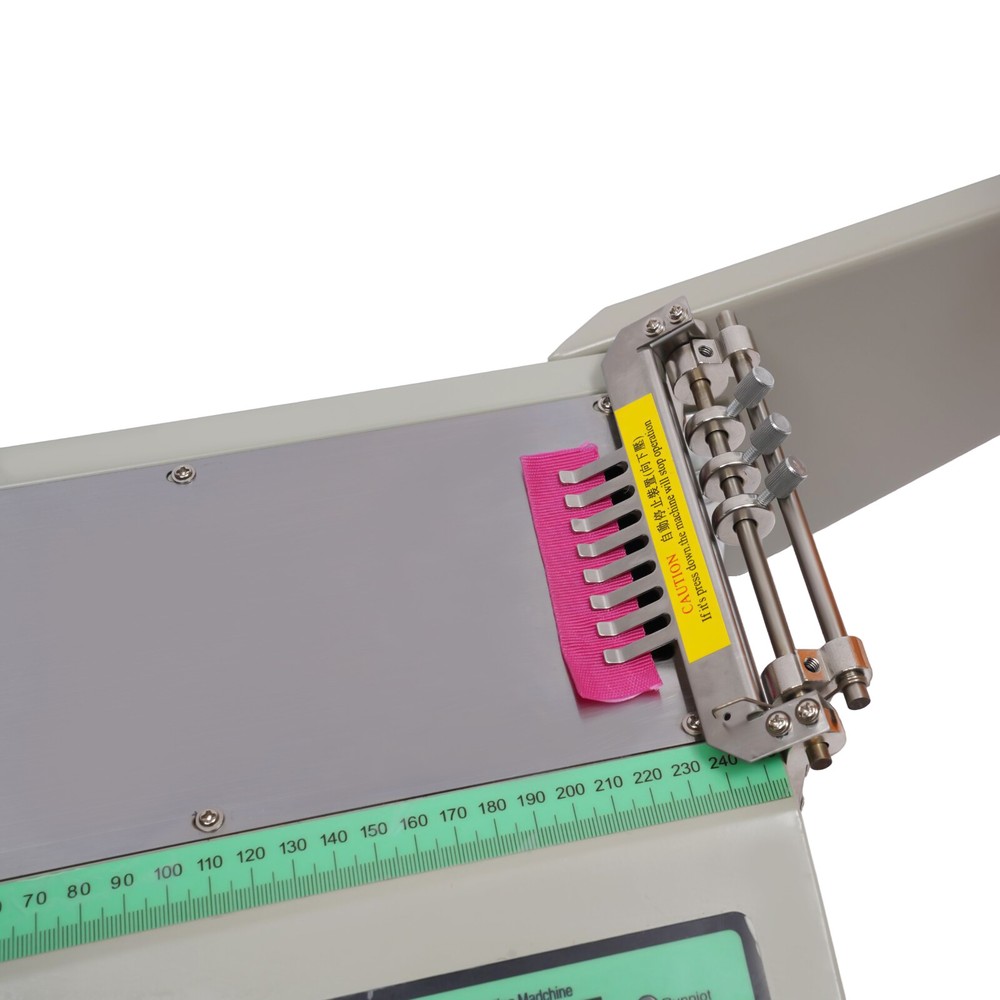 Hot & Cold Webbing Tape Cutting Machine 280W Automatic Textile Ribbon Cutter
