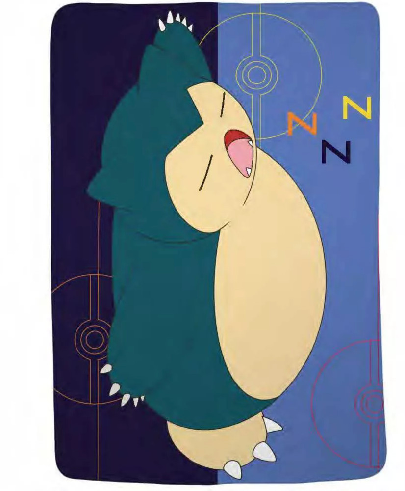 Pokemon Snorlax Blanket Comforter