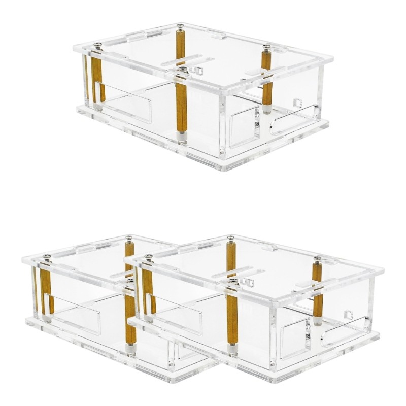 Clear Acrylic Housing for ESP32 Development Board Transparent Protective Shell