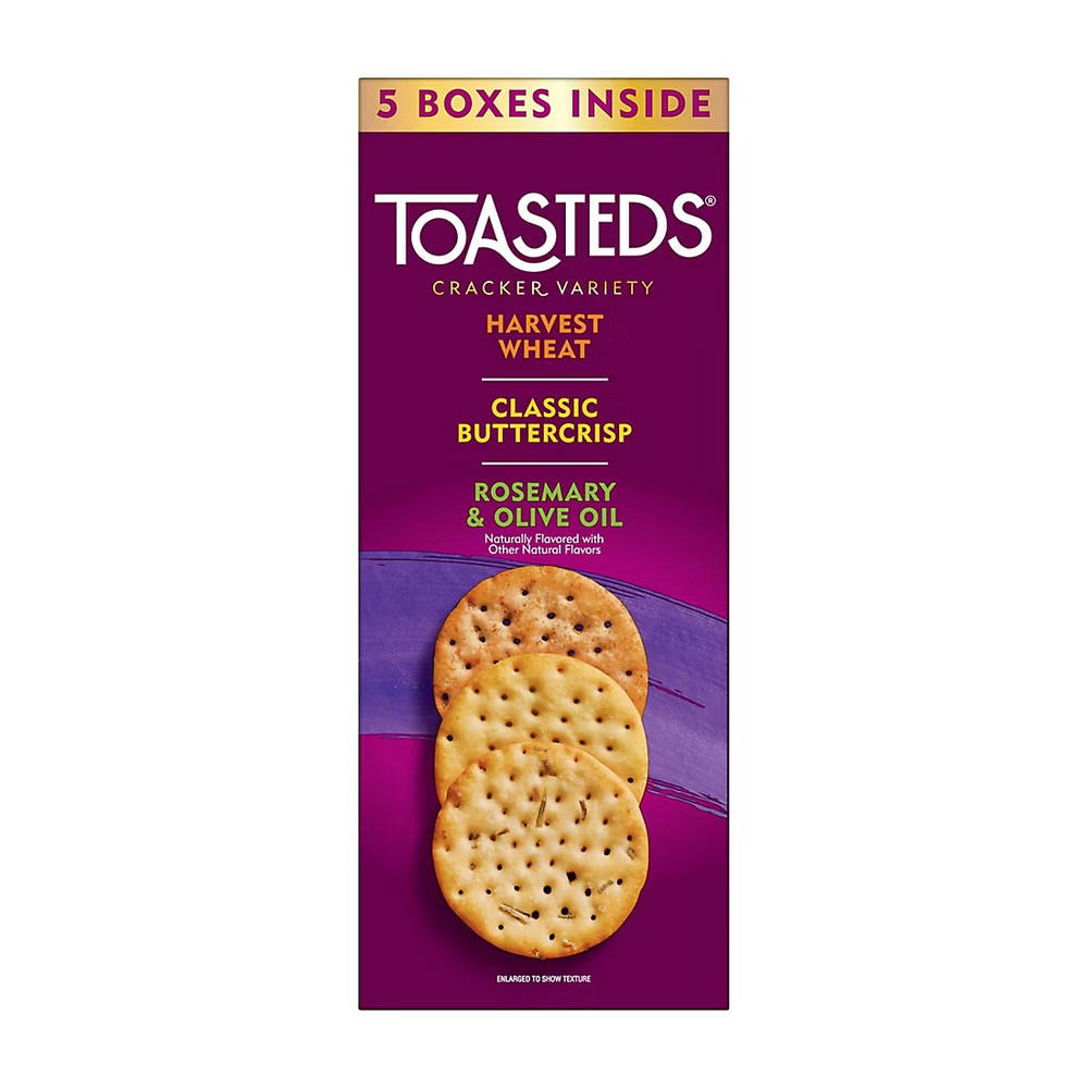 Kellogg's Toasteds Crackers Variety Pack (40 oz.)