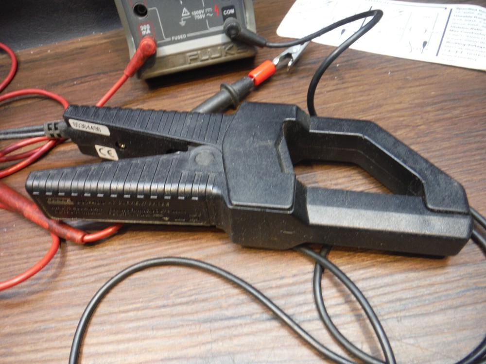Fluke 77 meter & 80i-400 AC Current Probe clamp