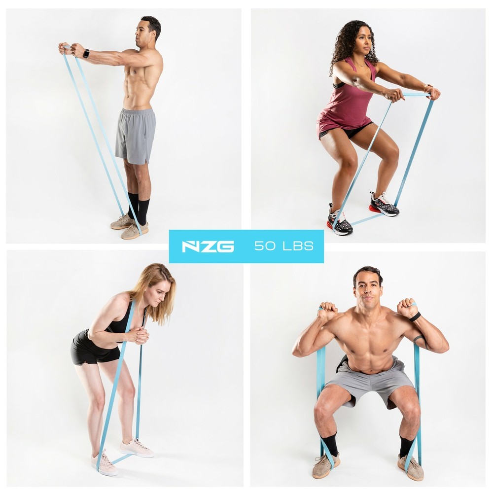 NonZero Gravity Power Resistance Bands 5-Piece Warm-Up Set
