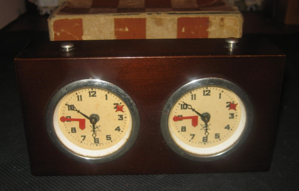 Vintage Alpha German Chess Clock Timer Model # 522