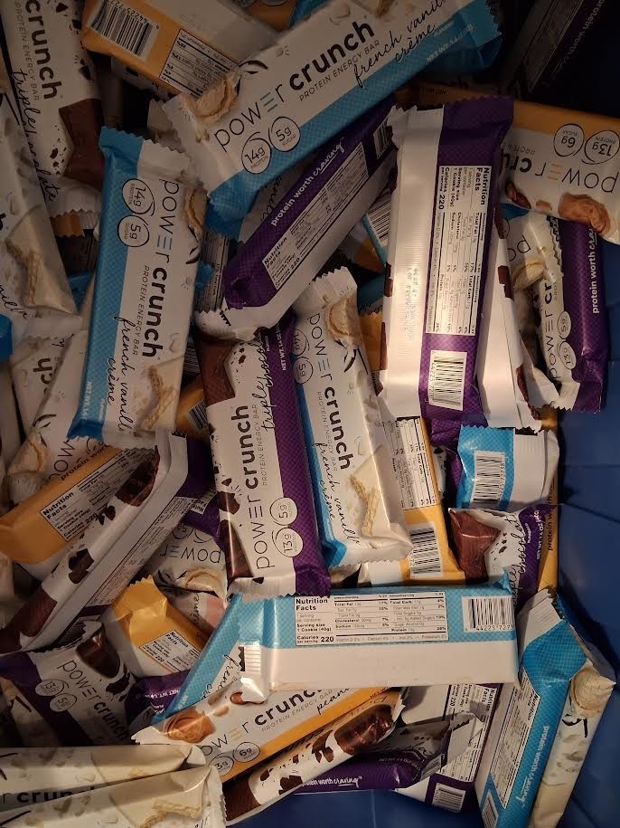 Assorted lot Power Crunch Protein Energy Bars 80ct (Read description)