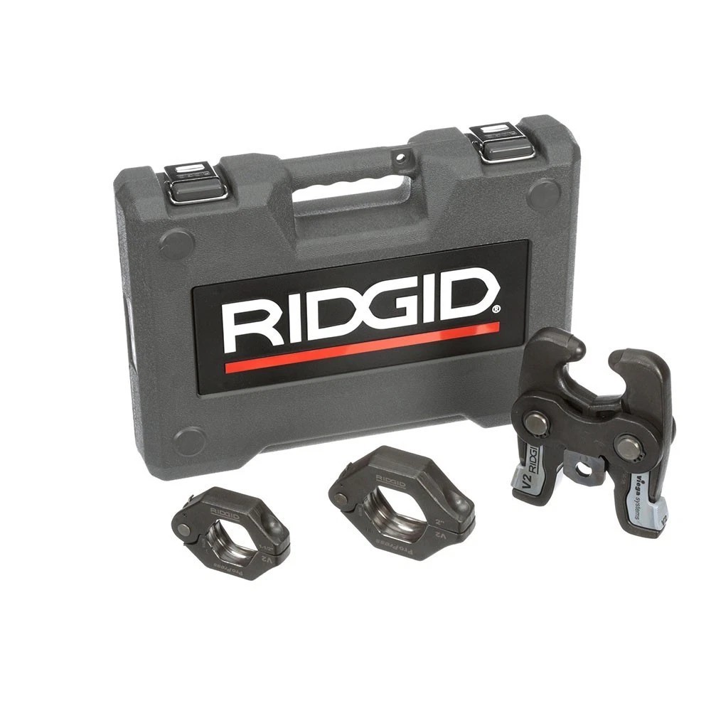 RIDGID 27428 V2 Kit, 1 1/2" – 2" Ring for RIDGID Standard Press Tools