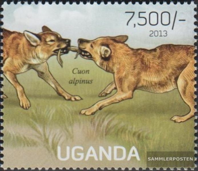 uganda 3039 MNH 2013 Fleischfresser