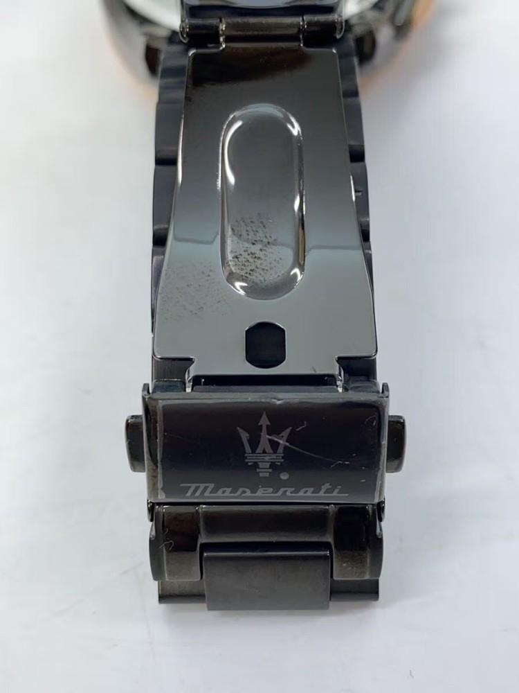 MASERATI Quartz Watch Analog Stainless Black