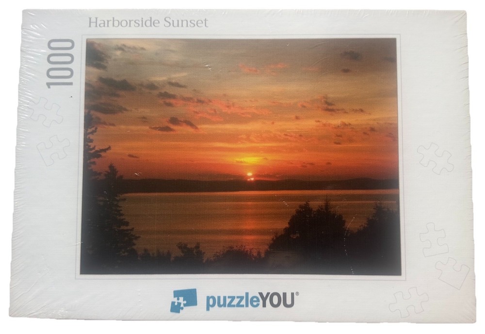 Puzzleyou Harborside Sunset 1000-piece puzzle