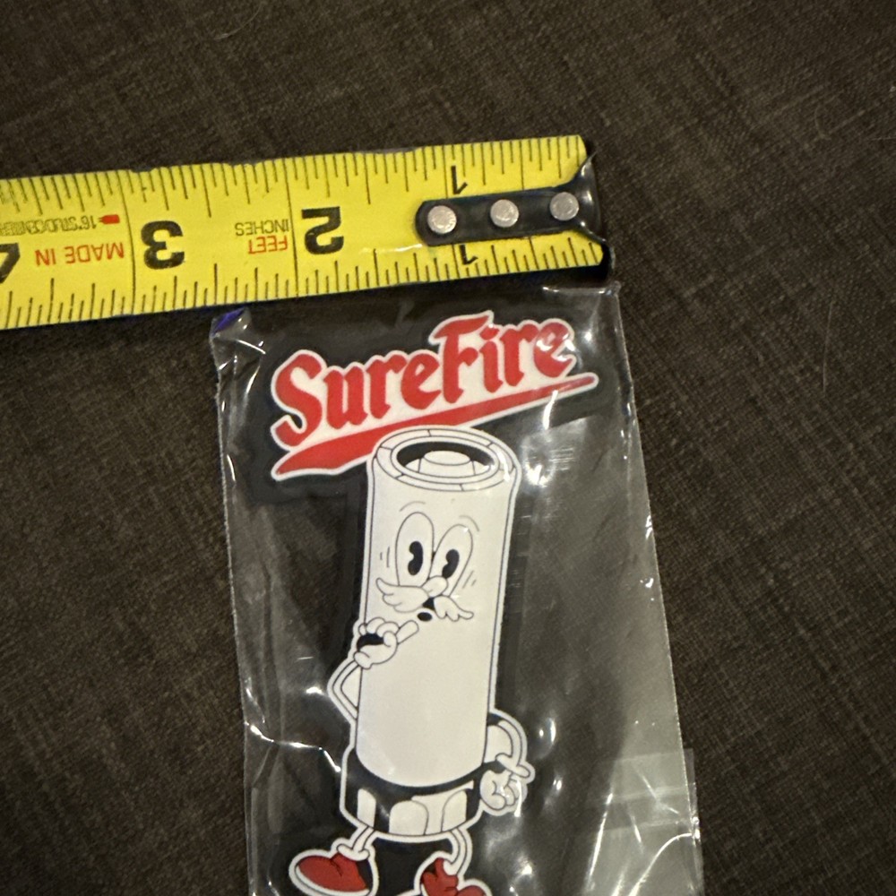 Surefire Patch Suppressor Man Character RARE - New!!