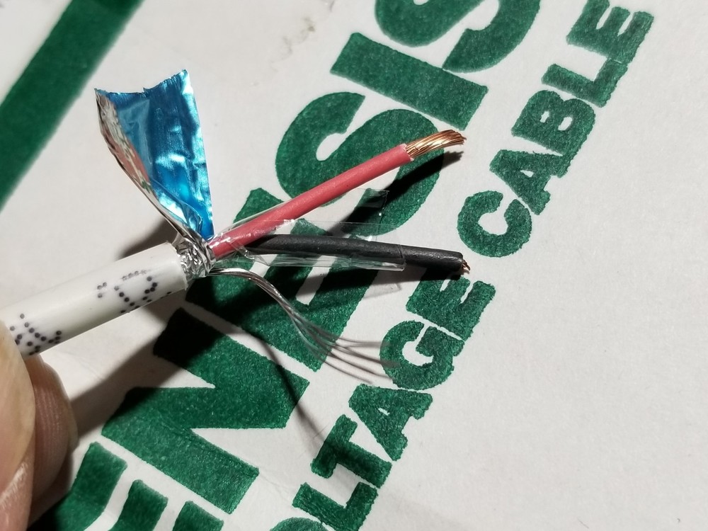 Southwire Genesis 3214 18/2C Plenum Shielded Security/Control Cable White /100ft