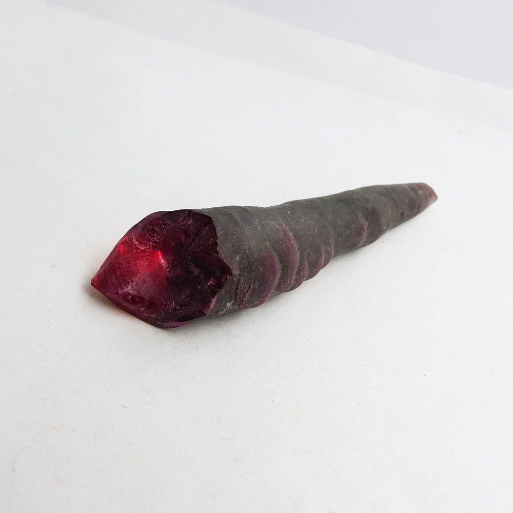 Natural Red Ruby 166.90 Ct Uncut Loose Gemstone Uncut Raw Rough CERTIFIED
