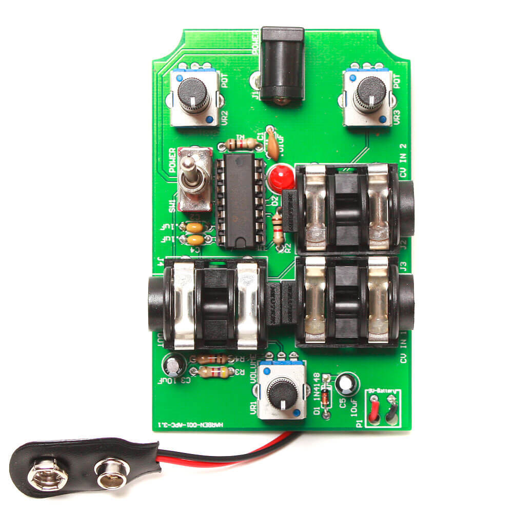 Synthrotek APC Handheld DIY Kit - Atari Punk Console Synthesizer 8bit Chiptune