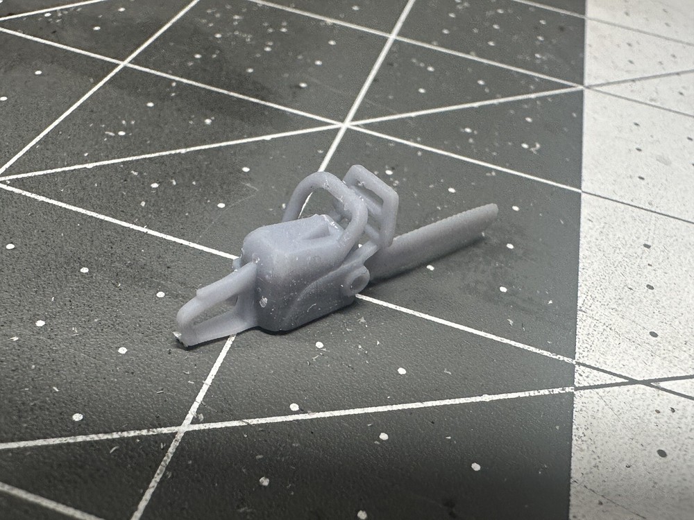 1/25 1/24 Scale 3d Resin Chainsaw