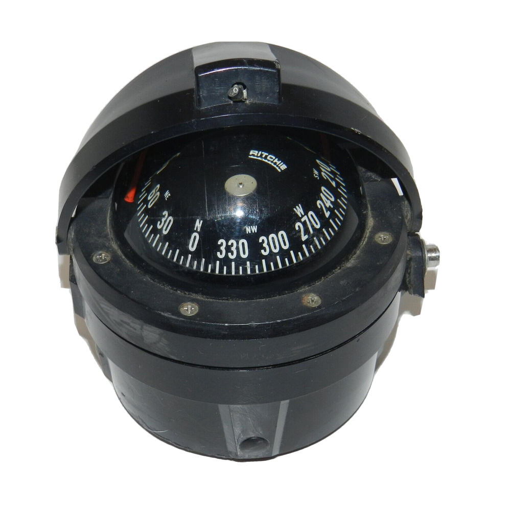 Vintage Marine Black Compass Ritchie B-81
