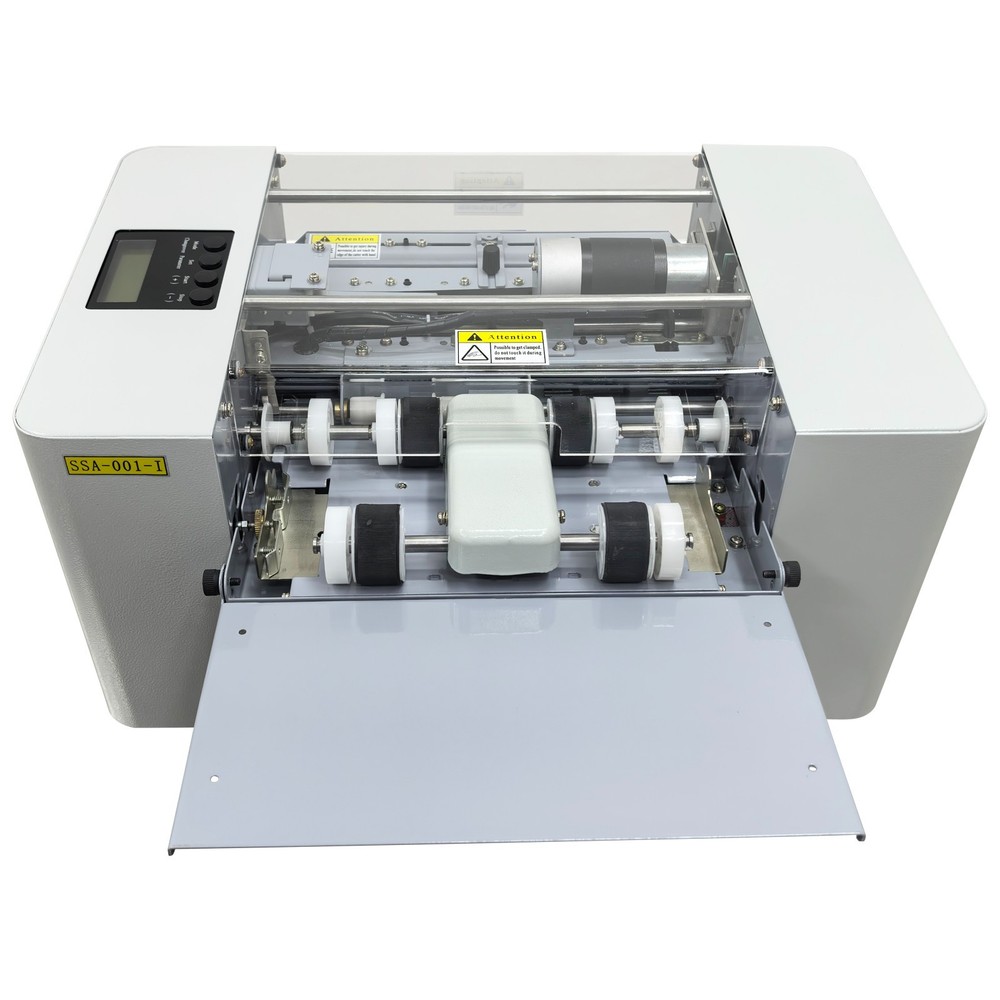 Automatic Business Card Cutter Papper Creasing & Perforating Machine Multi-funct