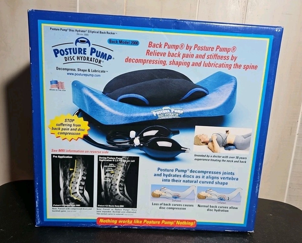 Posture Pump Professional Model Neck Exerciser Cervical Disc Hydrator