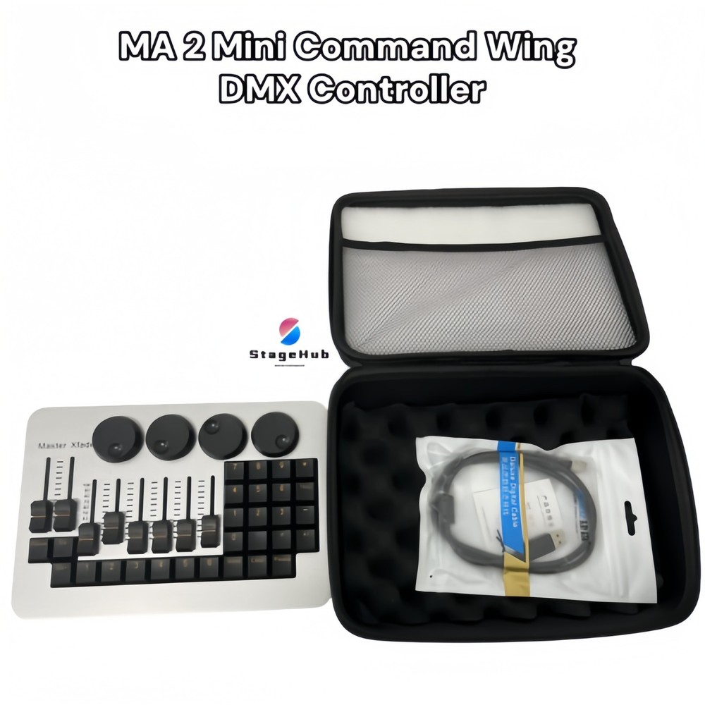 Mini Command Wing Console Stage Light Dimmer M A 2 Version DMX512 DJ Controller
