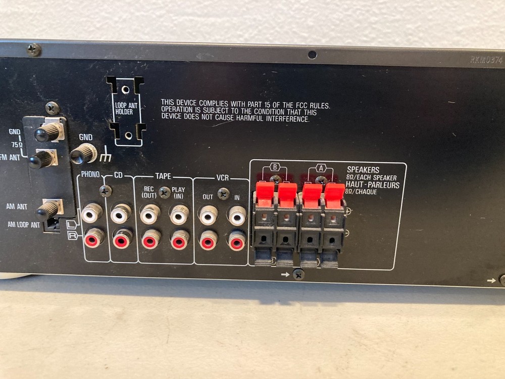 Technics SA-EX110 Stereo AV Receiver Integrated Amplifier 80 Wpc