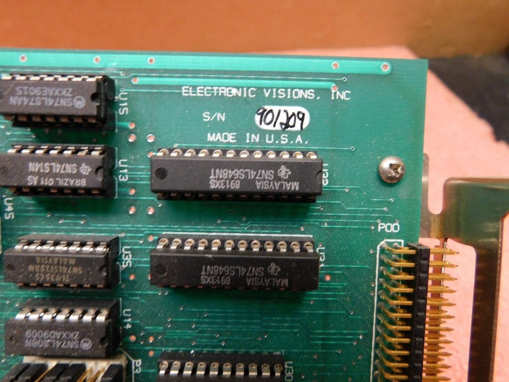 ELECTRONIC VISIONS MRN-100 - DECNet to MODCOMP Message Routing Node -- 8 Bit ISA