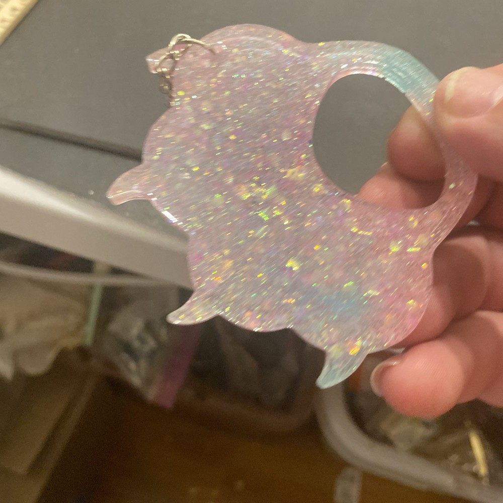 Paw Keychain Resin MF