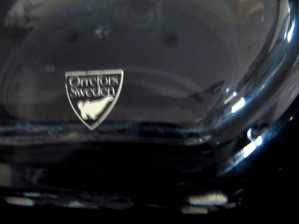 Orrefors Crystal Decanter with stopper