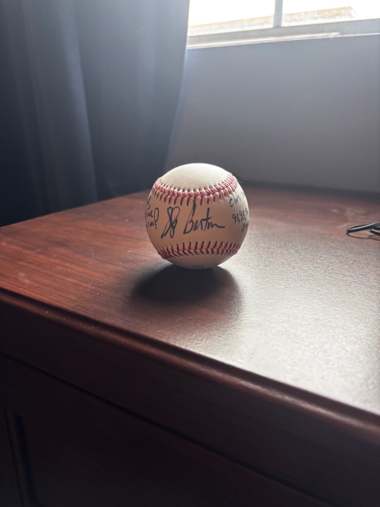 Skip Bertman Signed Baseball