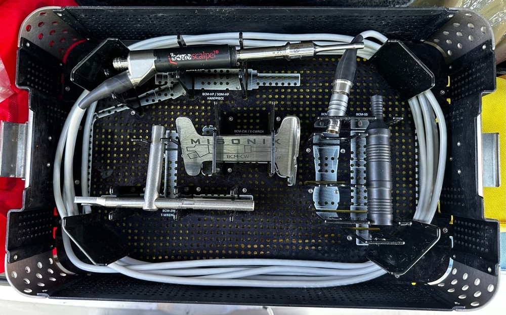 Misonix Bone Scapel 4 Piece Set Ref: BCM-HP