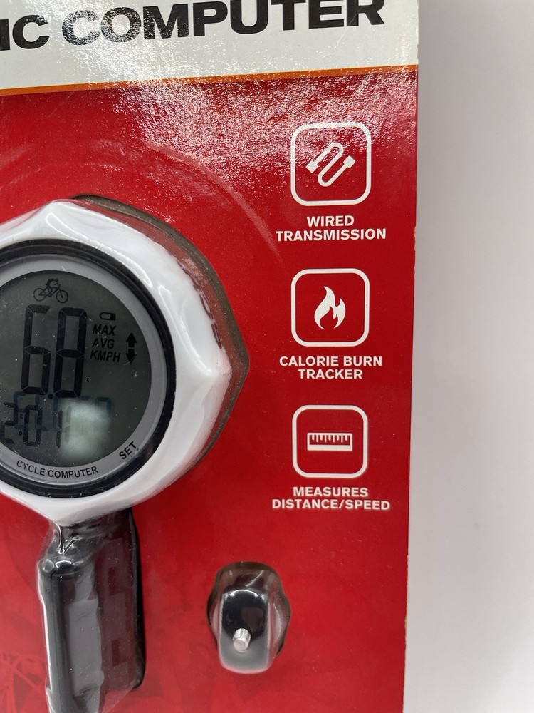 New Schwinn Wired Basic Computer - Calorie Burn Tracker -Measures Distance/Speed