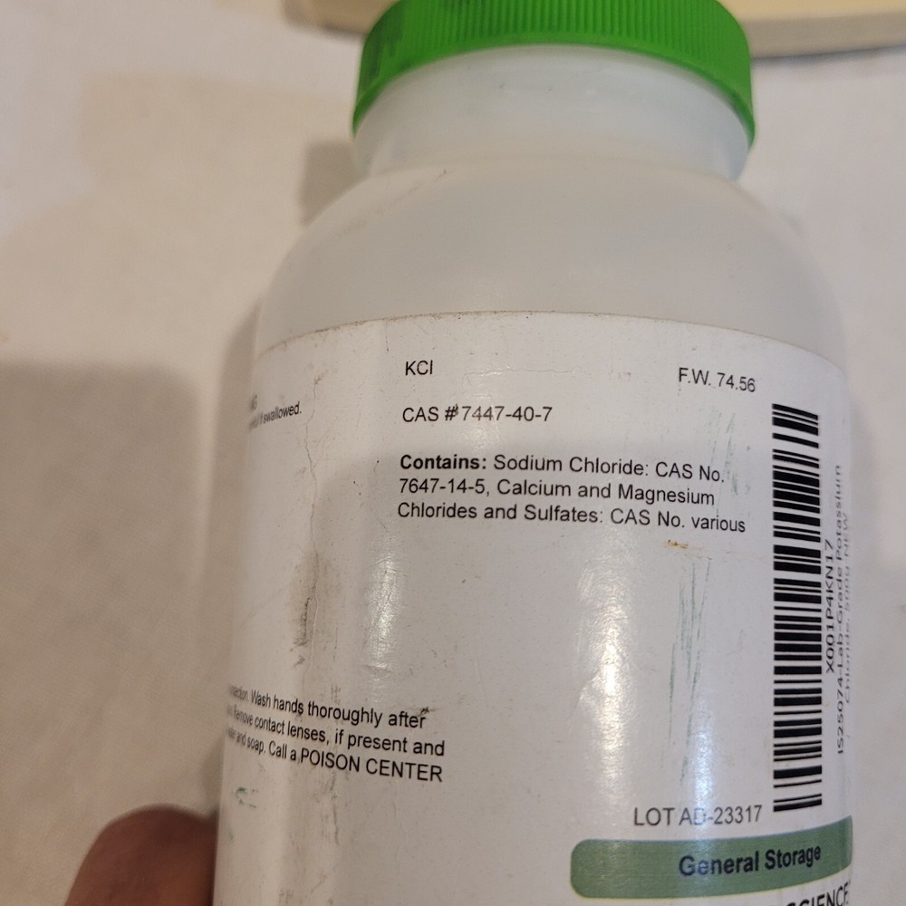 Potassium Chloride, 500g, Flame Colors (violet)