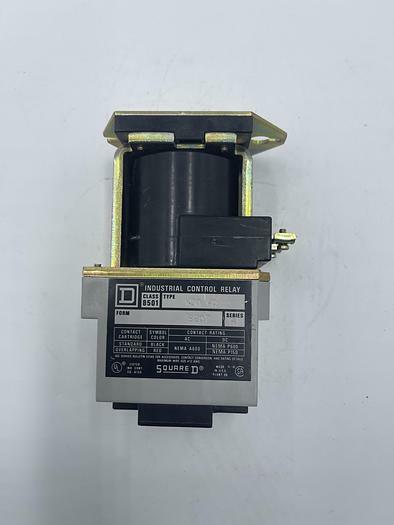 Square D XD0 40 Class 8501 Form 9807 Ser A