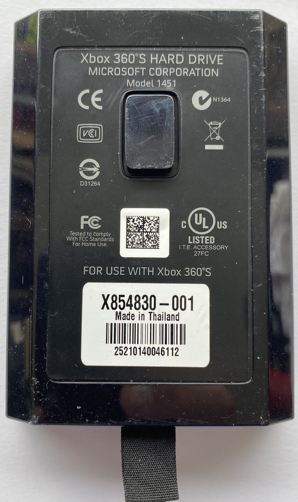 250GB Microsoft Xbox 360 Hard Drive