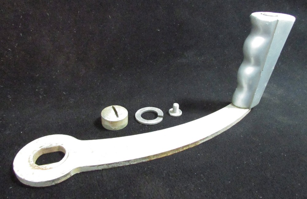 Vintage Paymaster Series S-550 ADDING MACHINE Check Writer CRANK HANDLE Lever