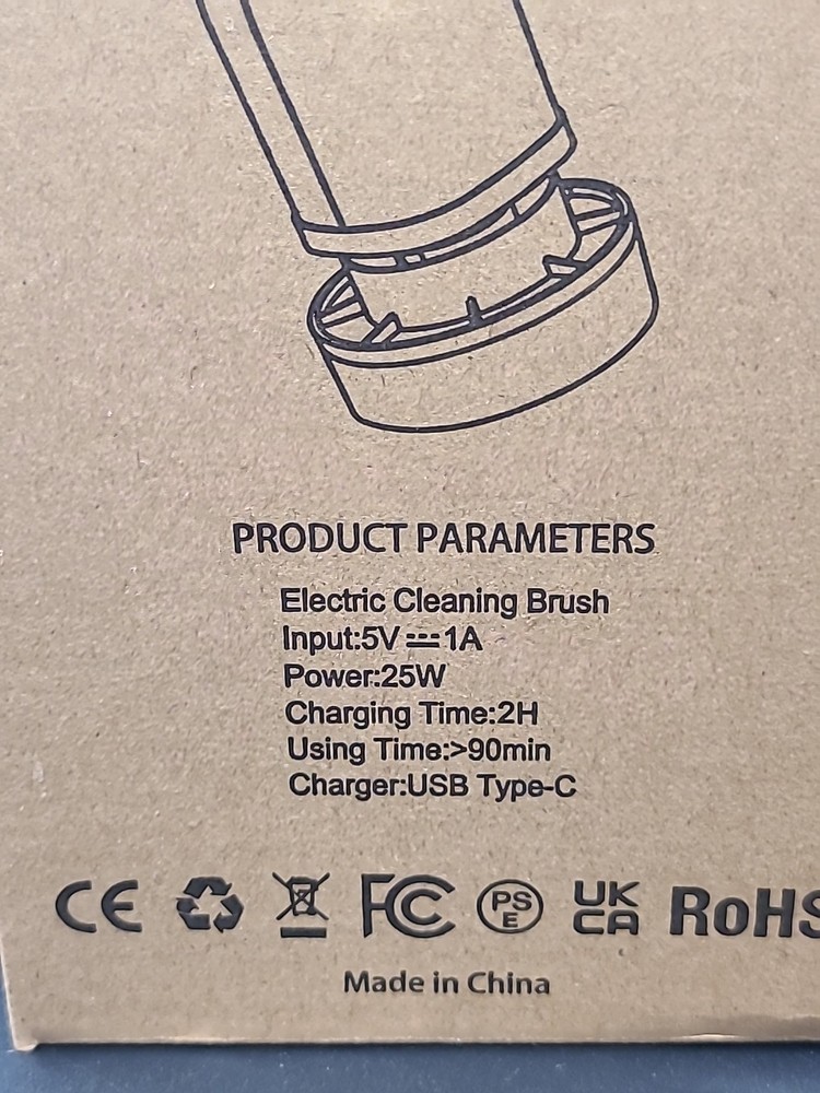 Electric Scrubber Rechargeable