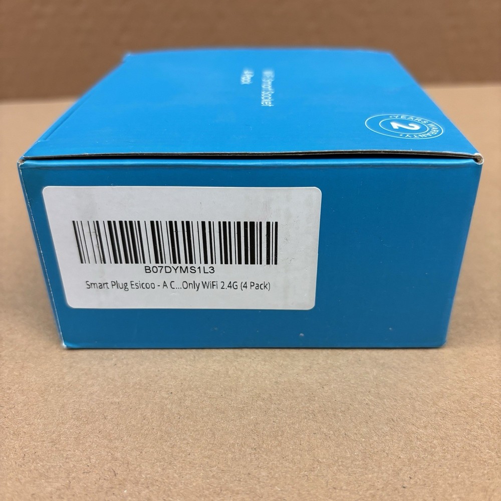 4 Pack White Wifi Smart socket Works with Amazon Alexa and Google Home