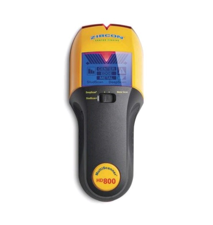Zircon MultiScanner HD800 1 Step Multi-Function Wall Scanner Stud Finder