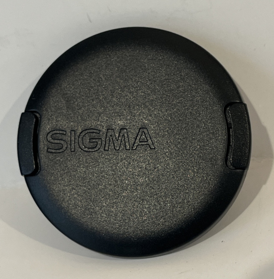 Sigma 55 mm Plastic Tab Lock Front Lens Cap Oem Original Replacement Good Cond