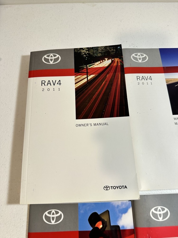 Toyota RAV4 Owner's Manual Set 2011