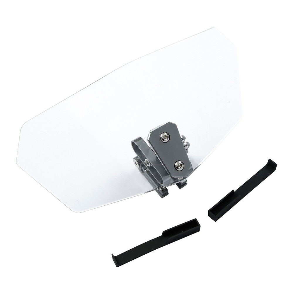 Universal Windshield Windscreen Extension Spoiler Deflector Scooters Motorcycle