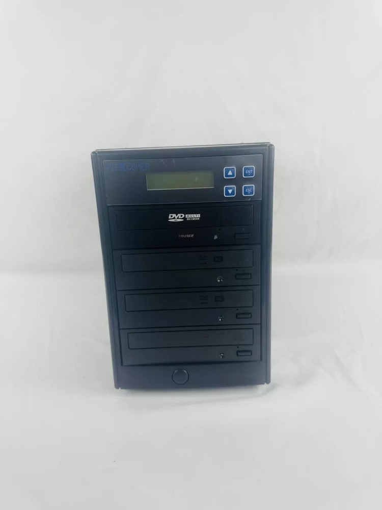 PlexCopier 1 to 3 Plextor Burner CD DVD Duplicator Copy Tower Disc Copier